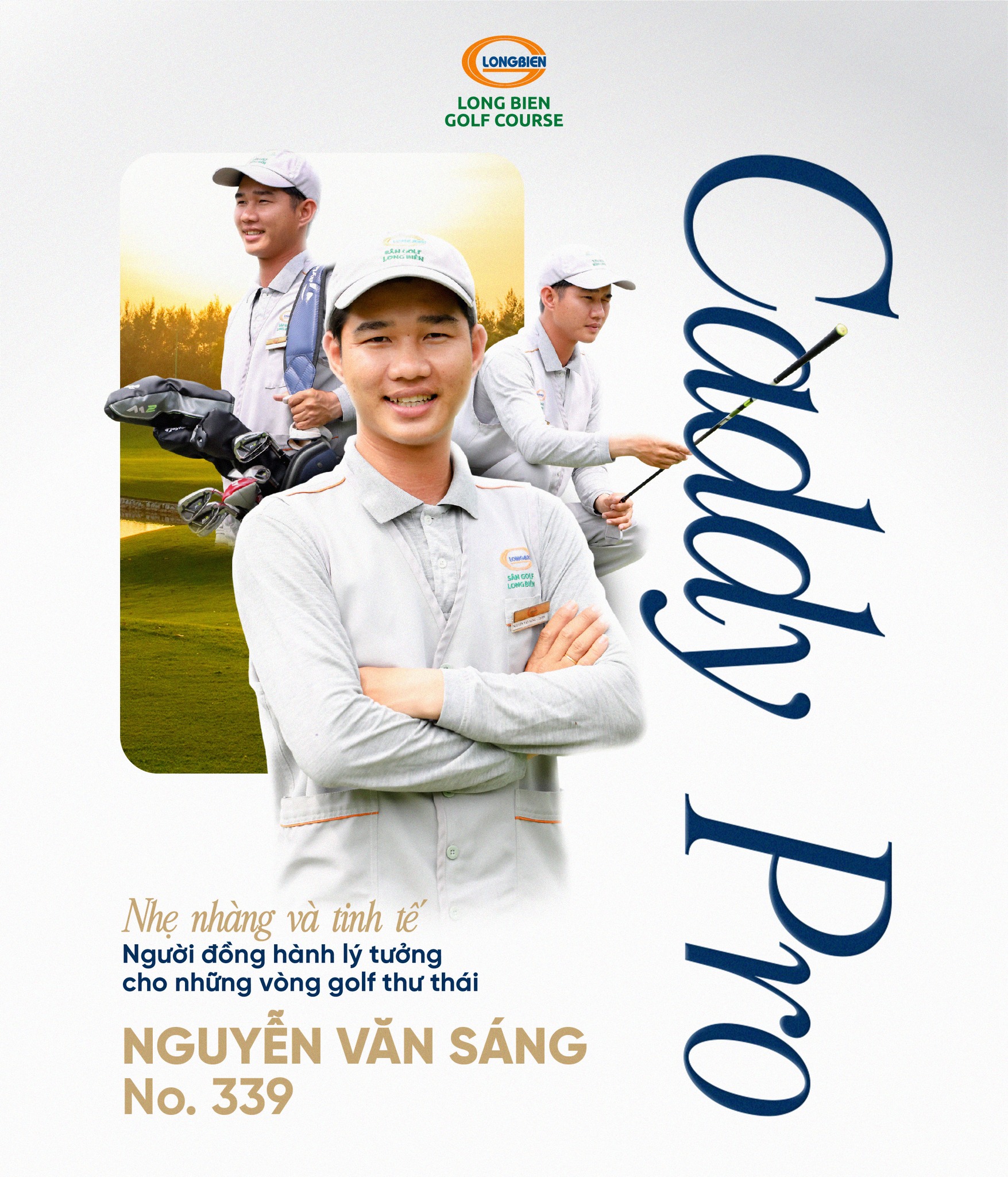 CADDY PRO LONG BIÊN: CADDY NO.339 – NGUYỄN VĂN SÁNG