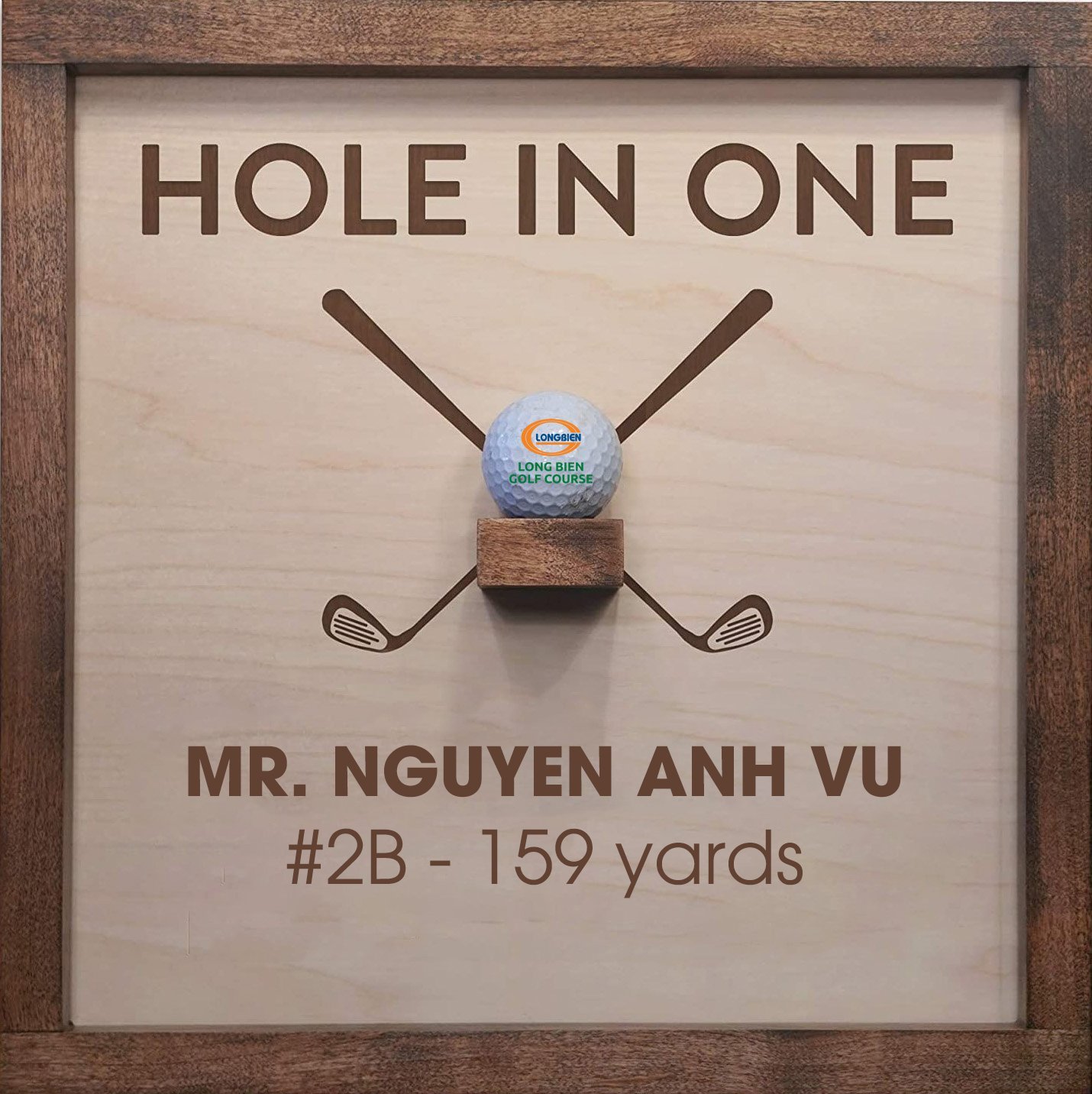 HOLE IN ONE BỞI GOLFER NGUYỄN ANH VŨ